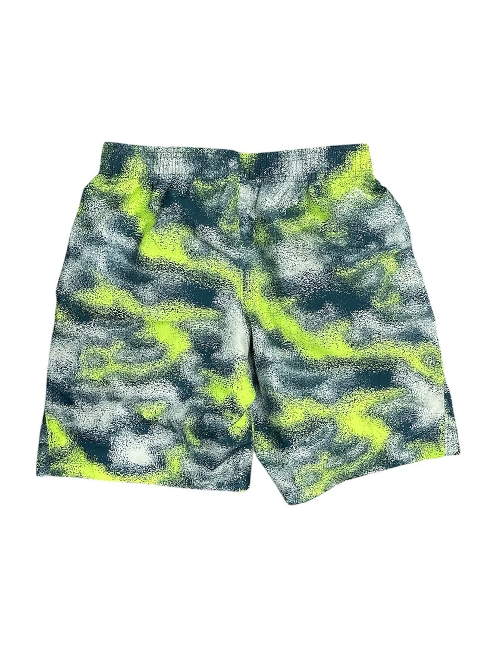 Under Armour Athletic Green & Blue Shorts size L youth
